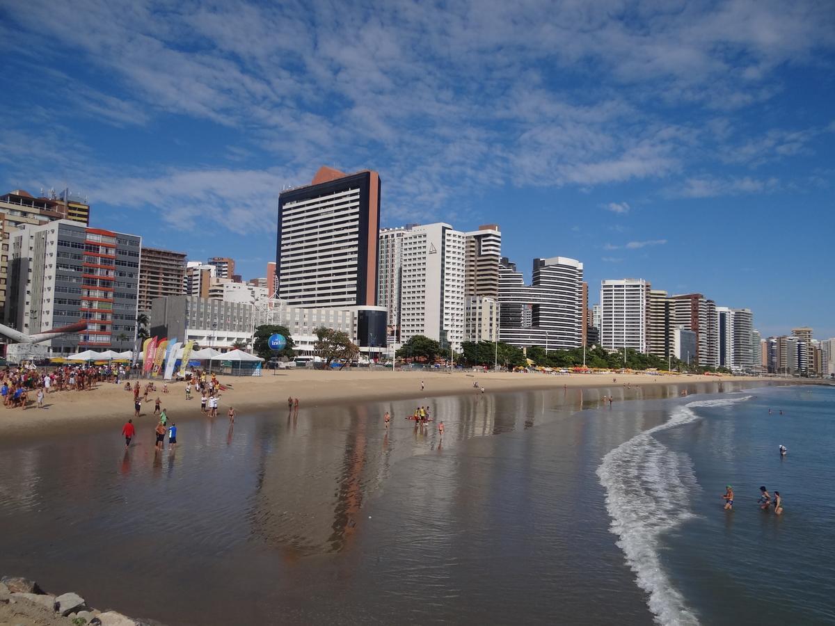 Apartamento Em Andar Alto Com Vista Mar Meireles Fortaleza  Zewnętrze zdjęcie