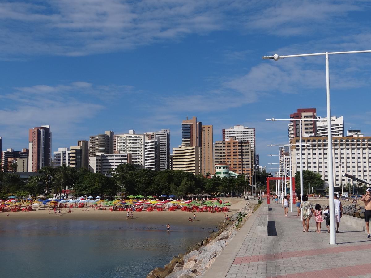 Apartamento Em Andar Alto Com Vista Mar Meireles Fortaleza  Zewnętrze zdjęcie